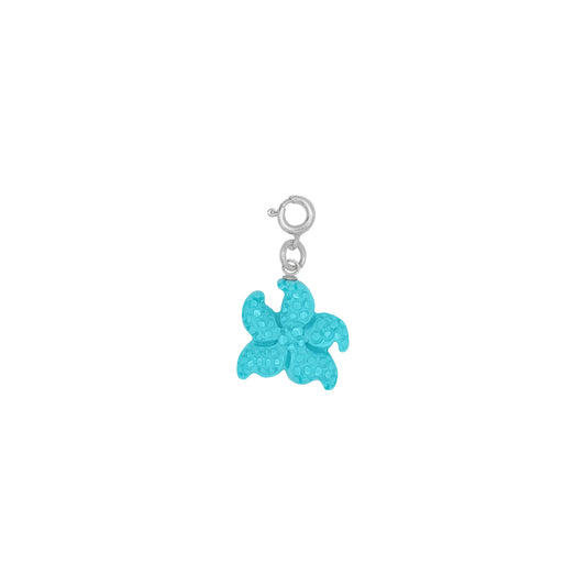 Turquoise Starfish Charm