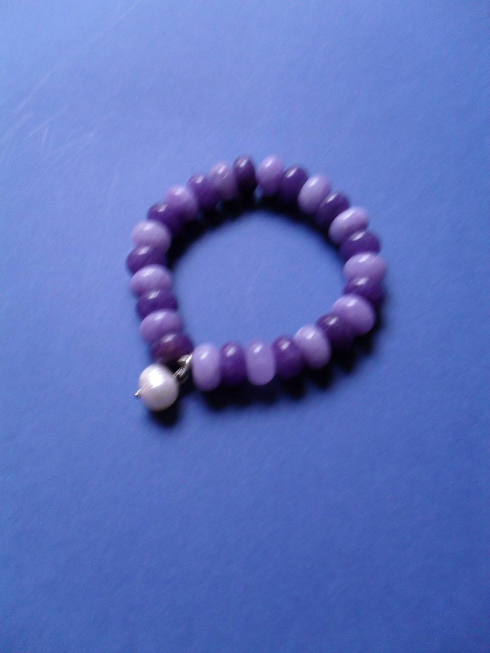Purple agate Bracelet