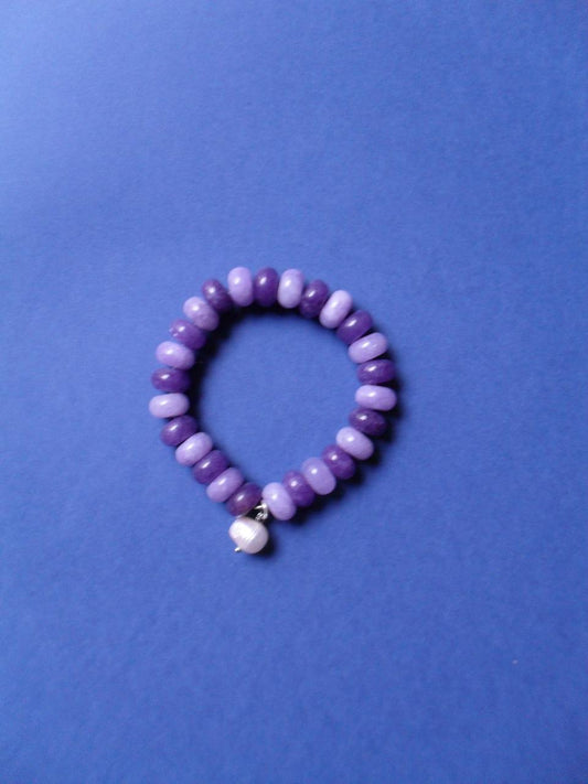 Purple agate Bracelet