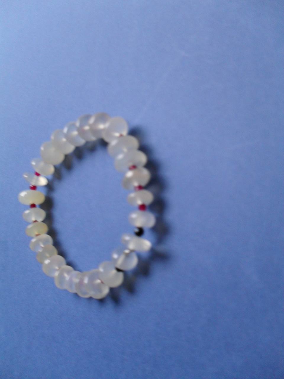 Spinel, opal bracelet