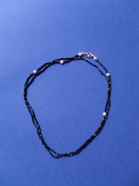 Black spinel Necklace