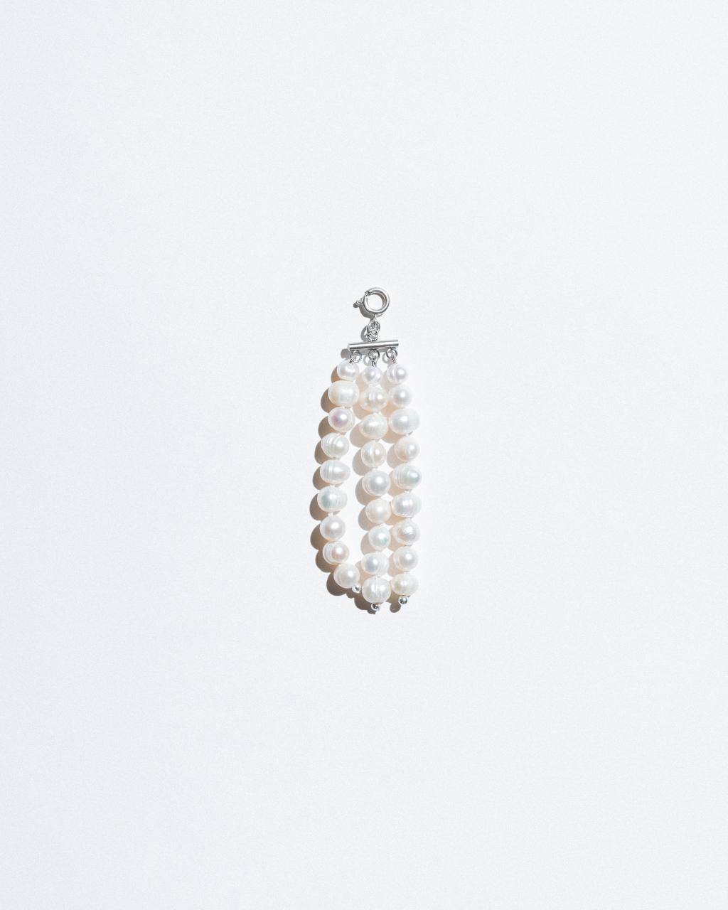 White Triple Pearl Tassel