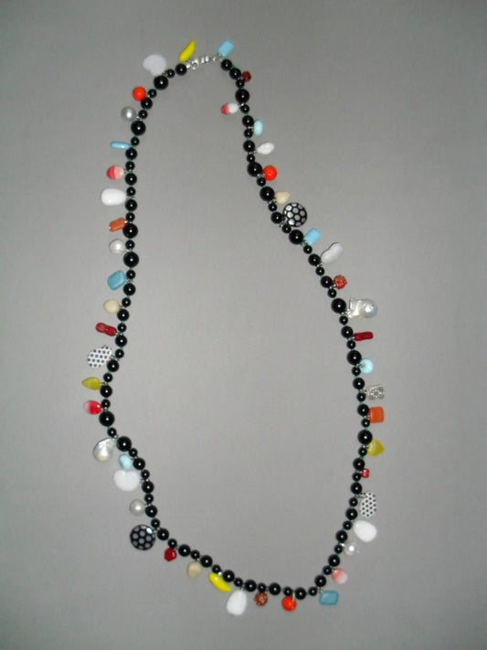 Black Onyx Funny Necklace