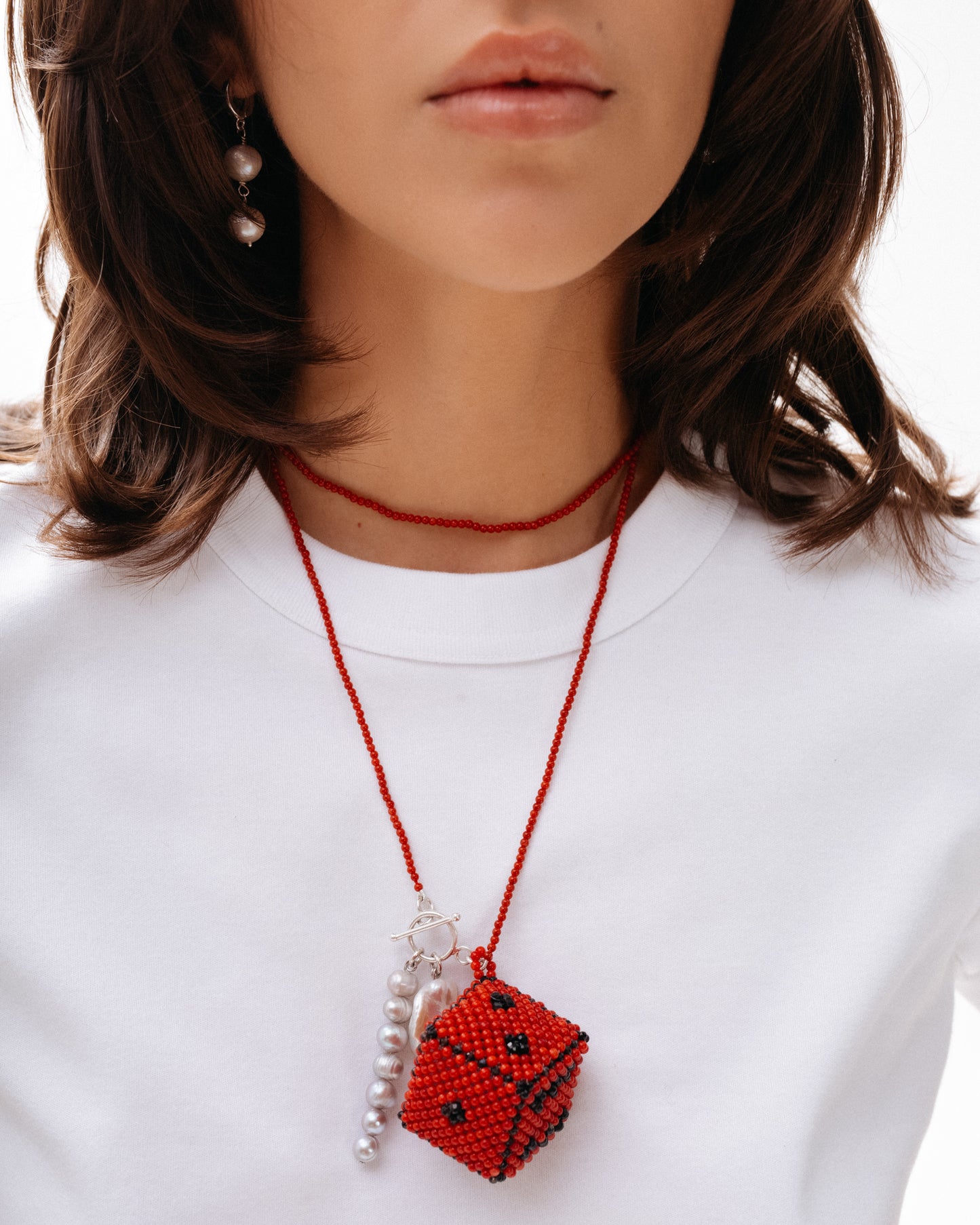 Game Necklace Red