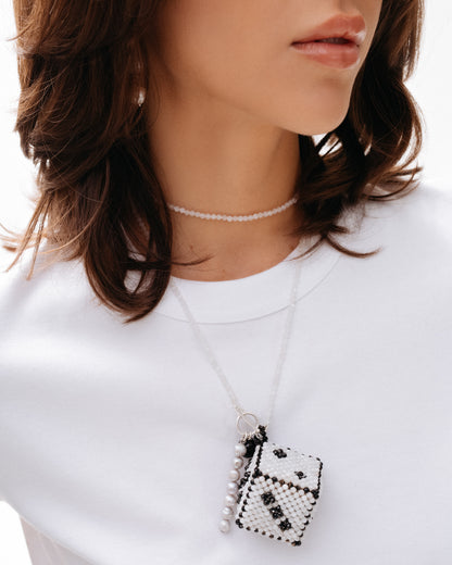 Game Necklace White
