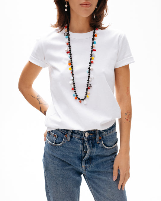 Black Onyx Funny Necklace