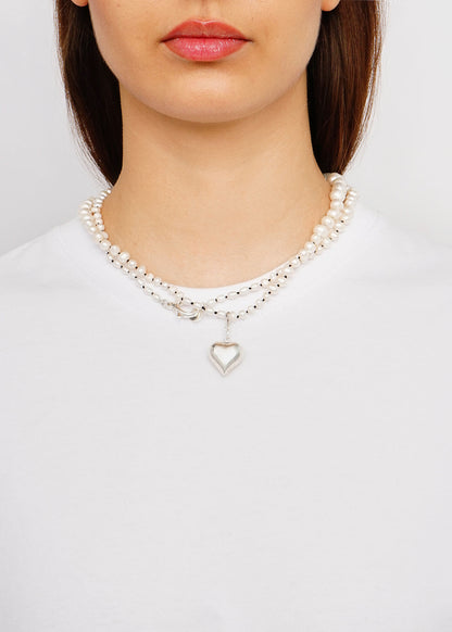 Silver Heart Necklace